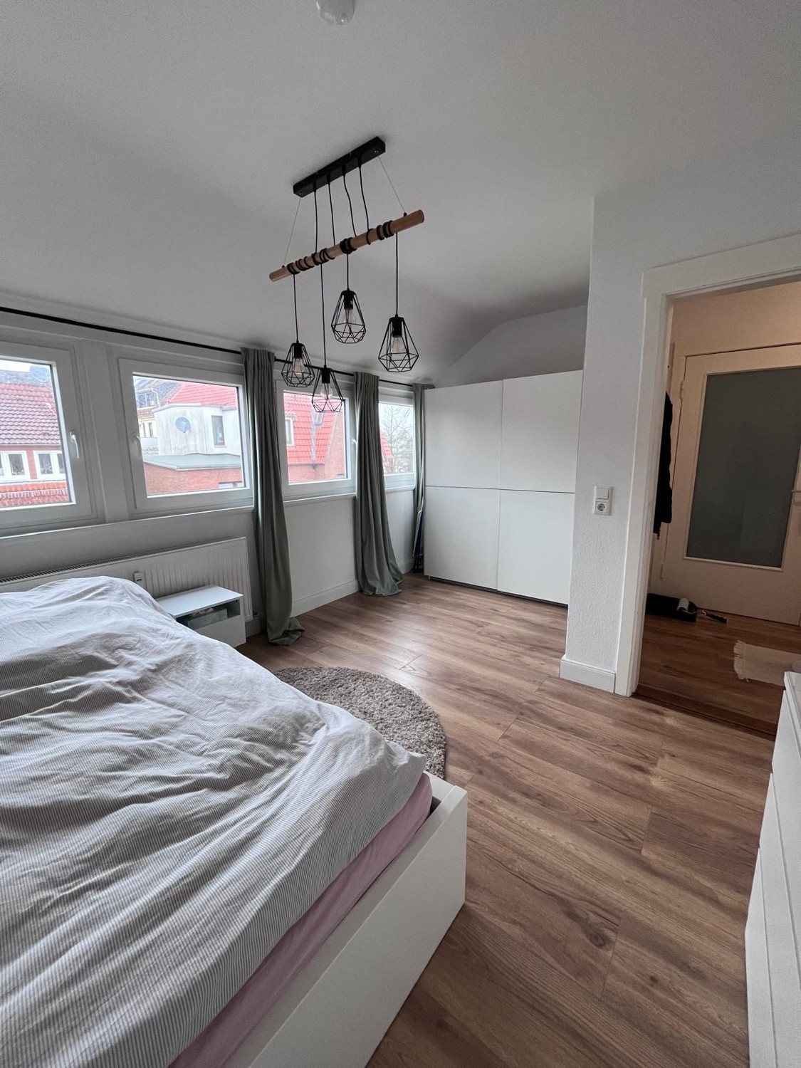 Kleine feine und modernisierte Wohnung mit Balkon im Geteviertel