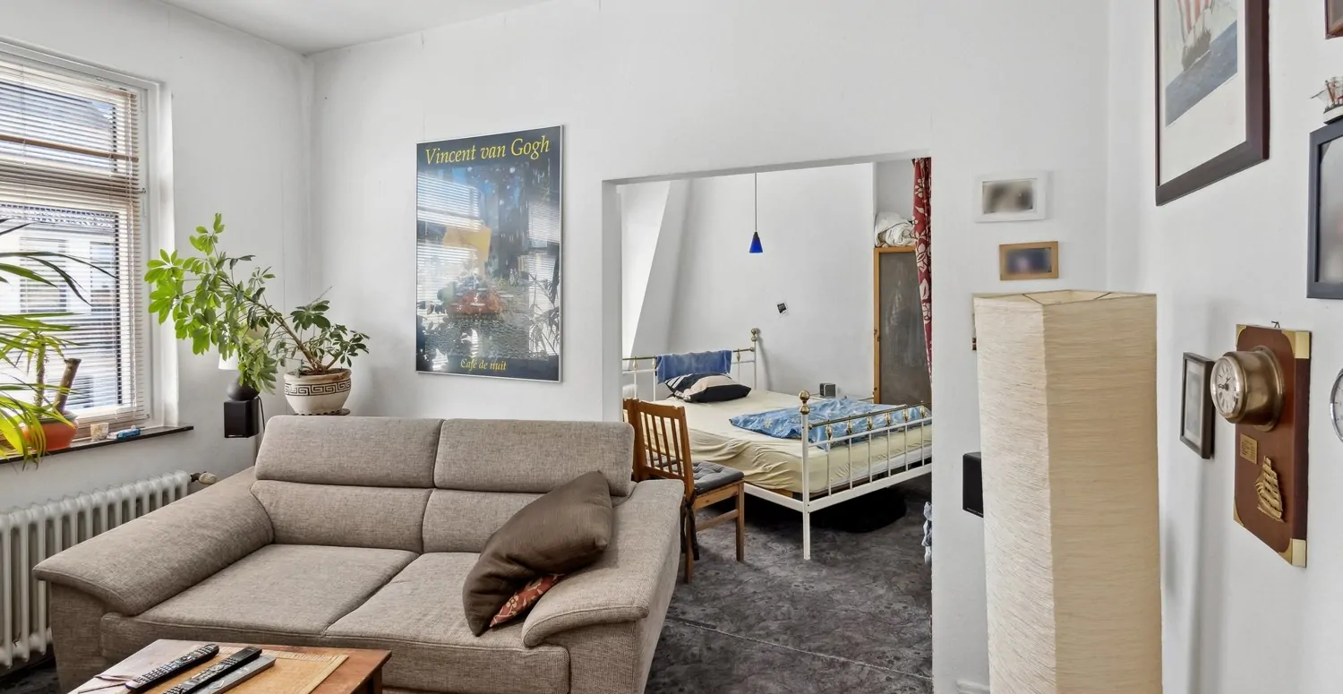 Wohnzimmer zu Schlafzimmer