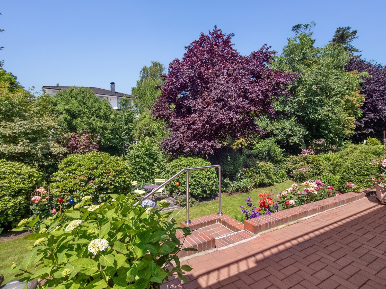 Blick vond er Terrasse