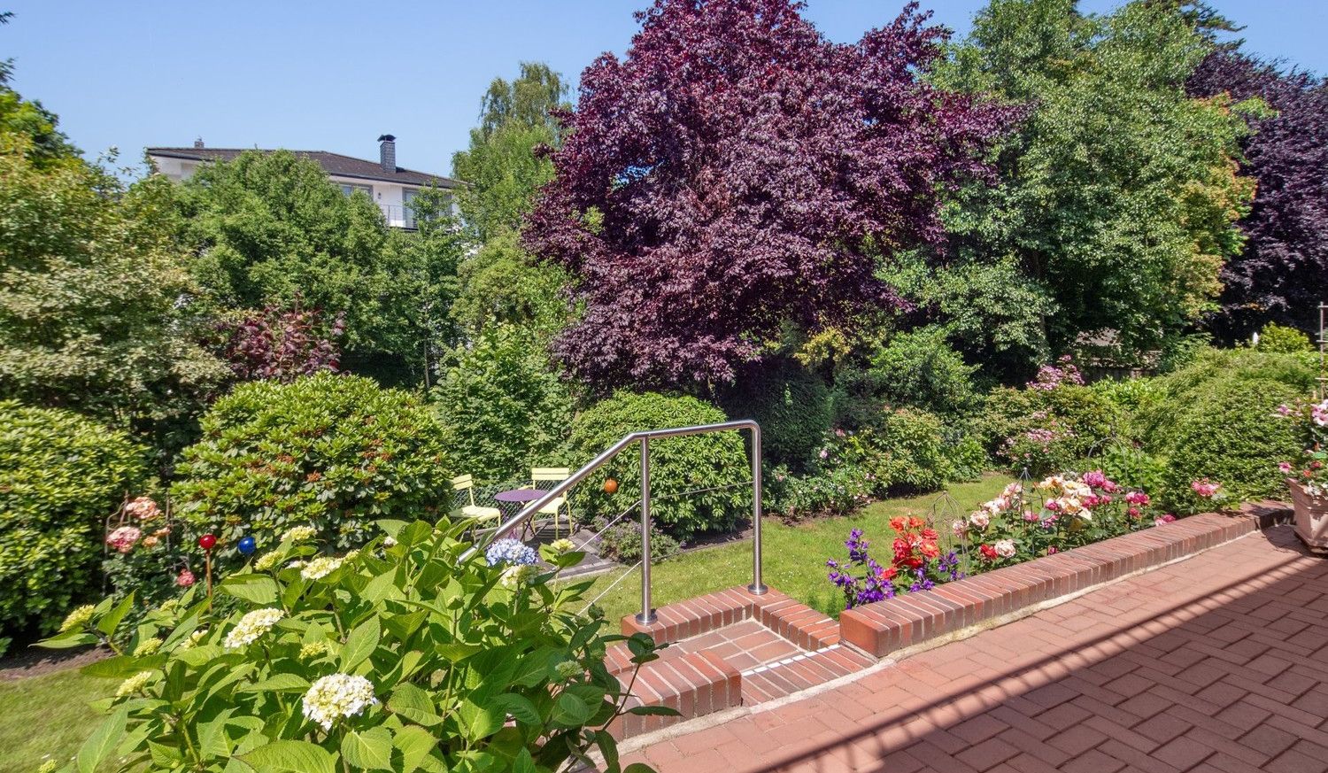 Blick vond er Terrasse