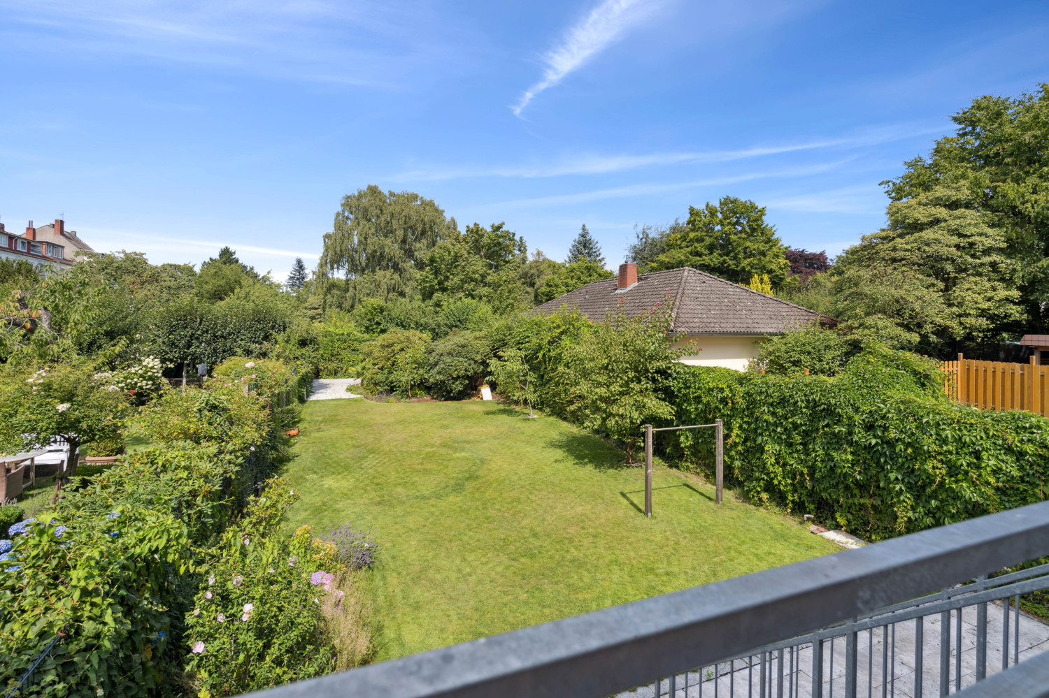 Ausblick von der Terrasse