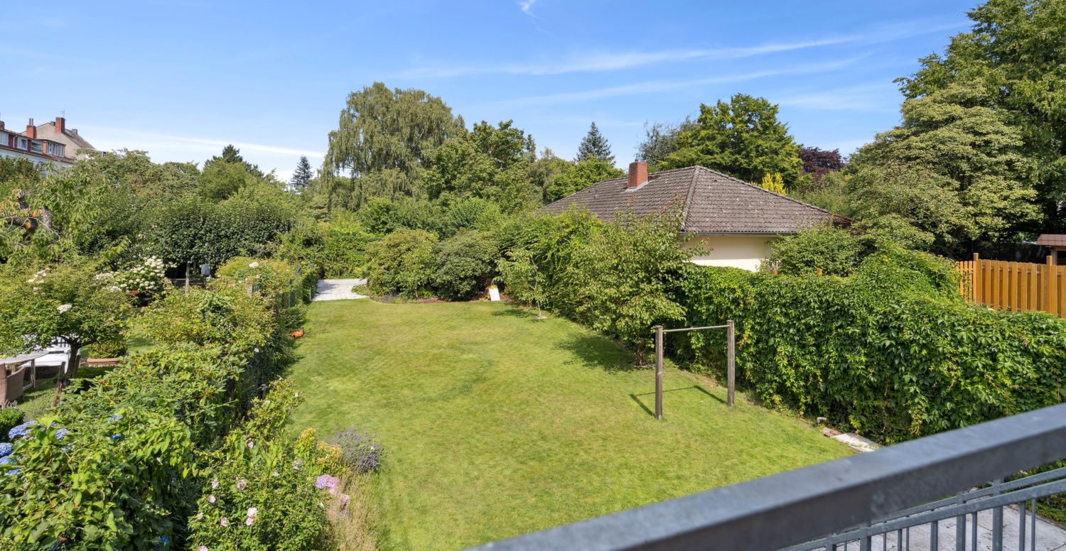 Ausblick von der Terrasse