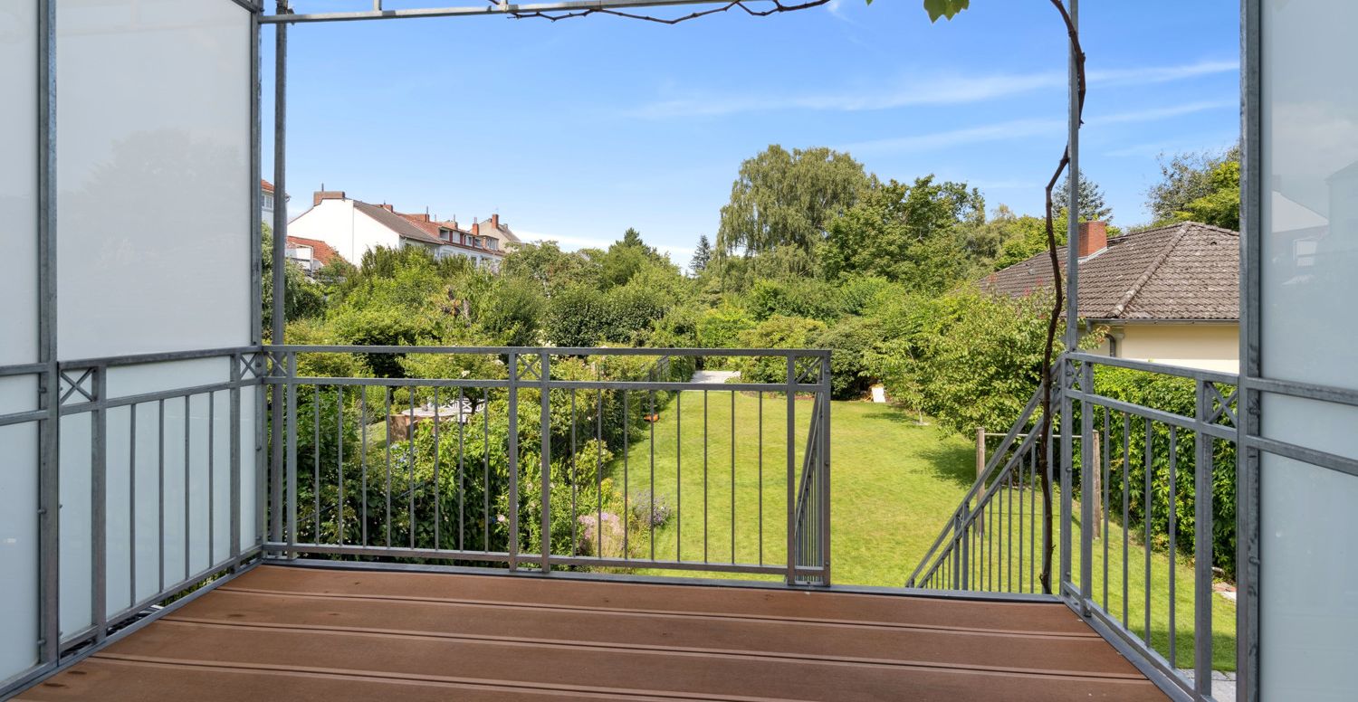 Terrasse zum Garten