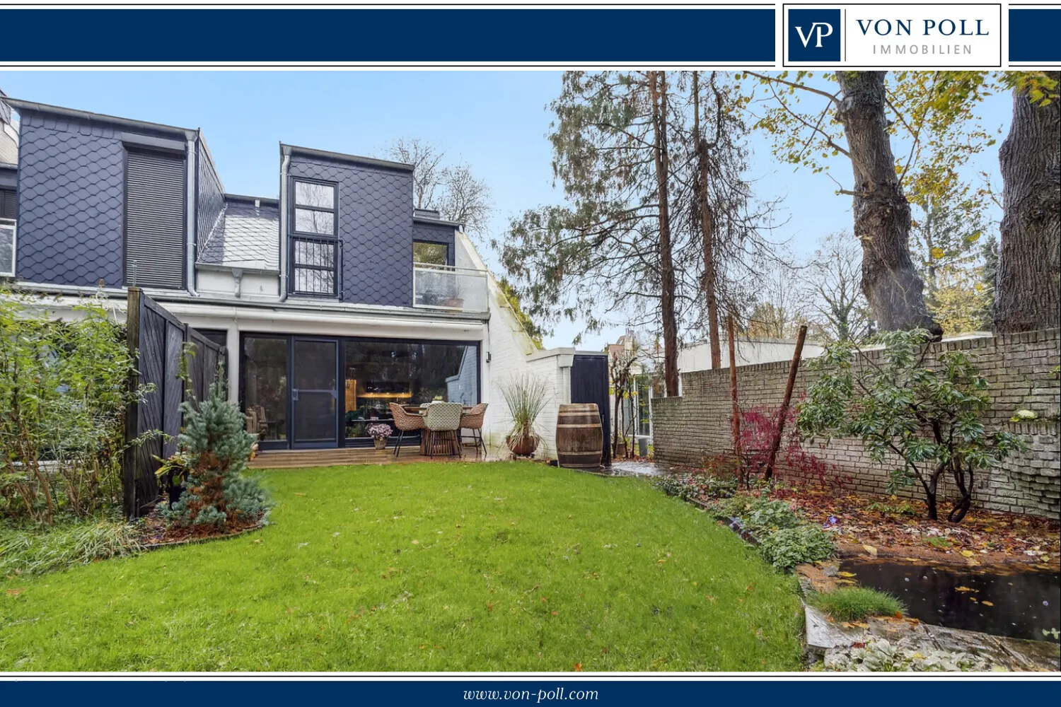 Außenansicht aus dem Garten