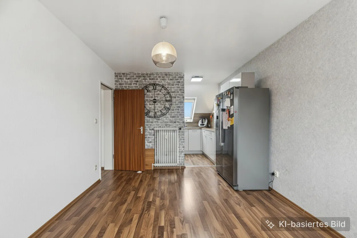 Einrichtungsbeispiel mit Kühlschrank