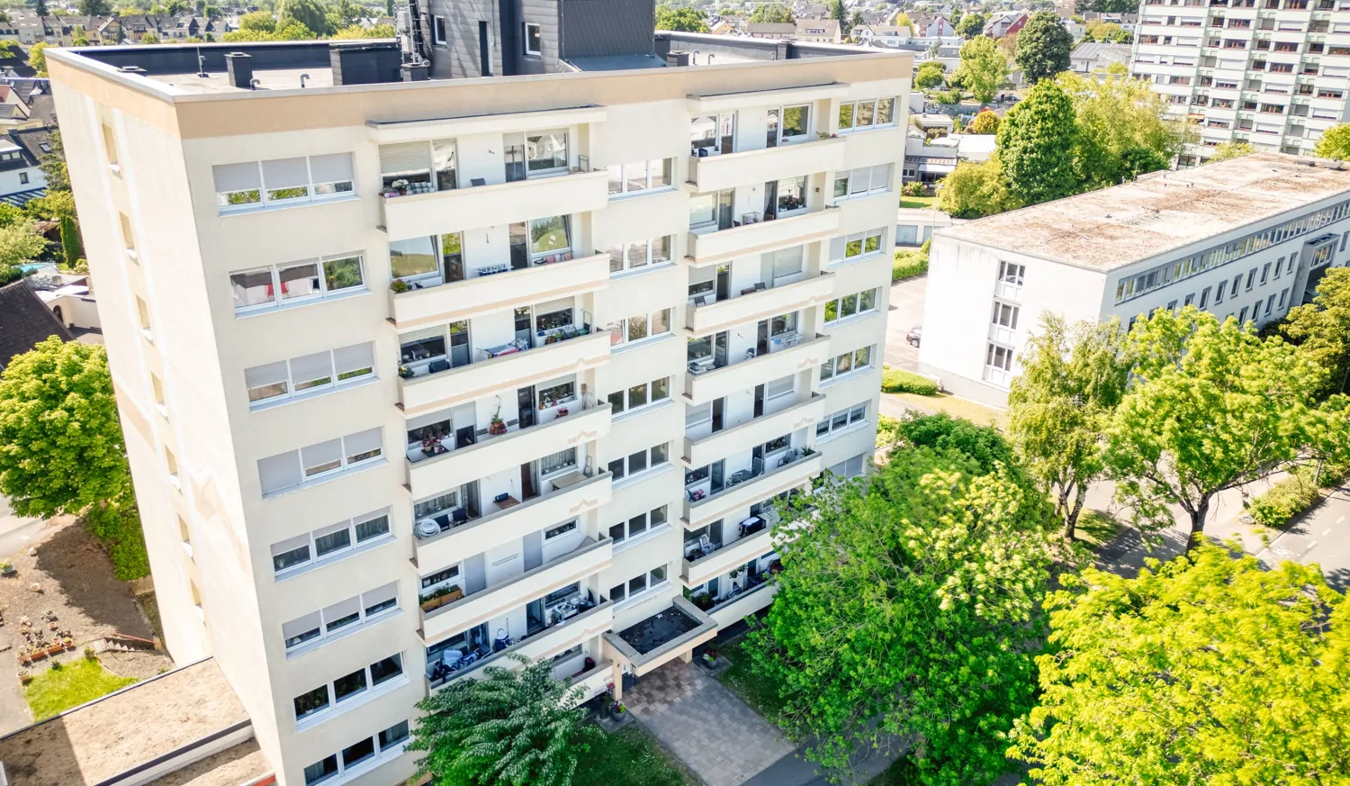 Ansicht mit Ausblick