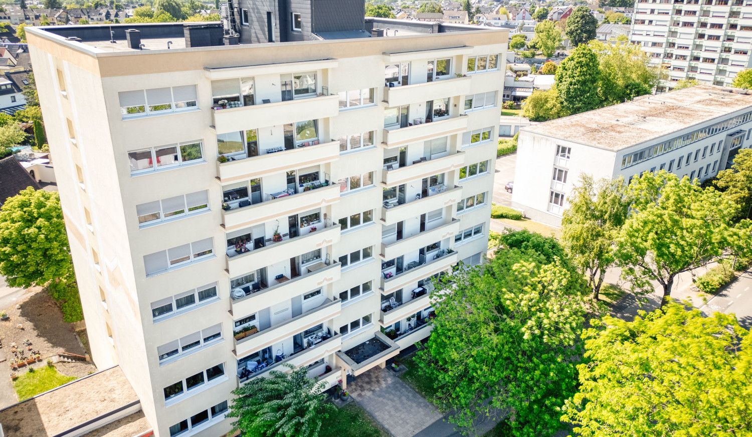 Ansicht mit Ausblick