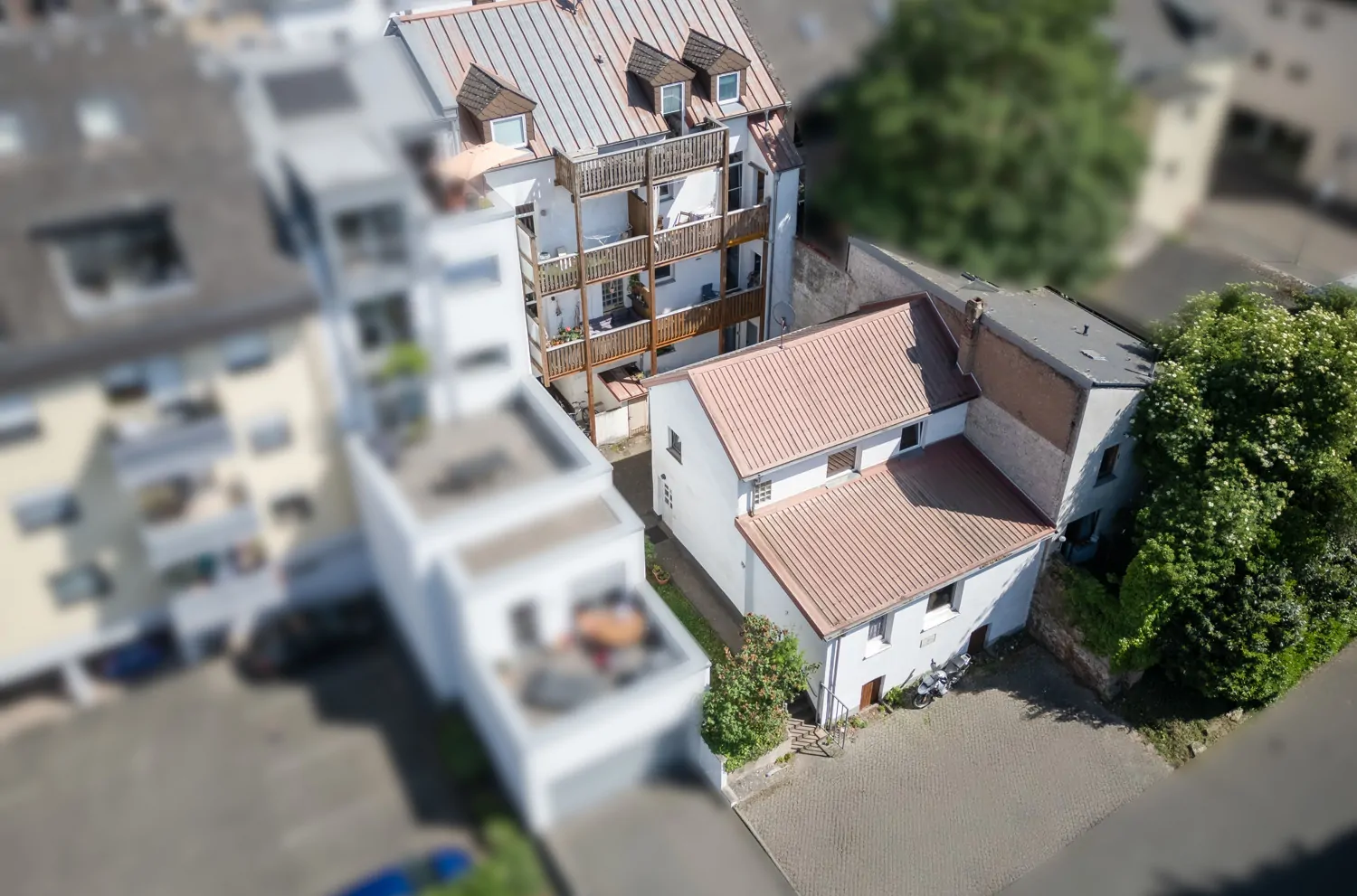 Luftaufnahme Rückseite