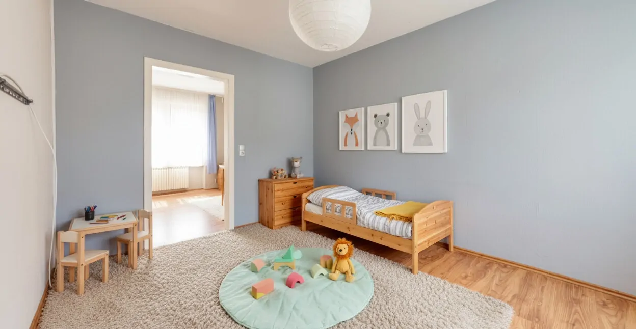 OG: Kinder- / Arbeitszimmer - Visualisierung