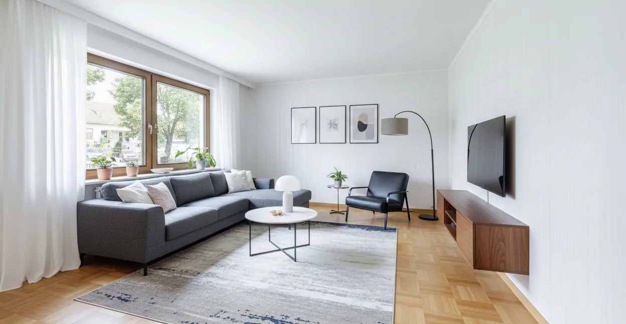 EG: Wohnzimmer - Visualisierung