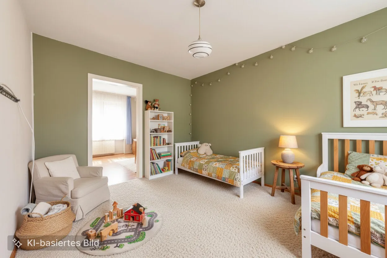 OG: Kinderzimmer - Visualisierung