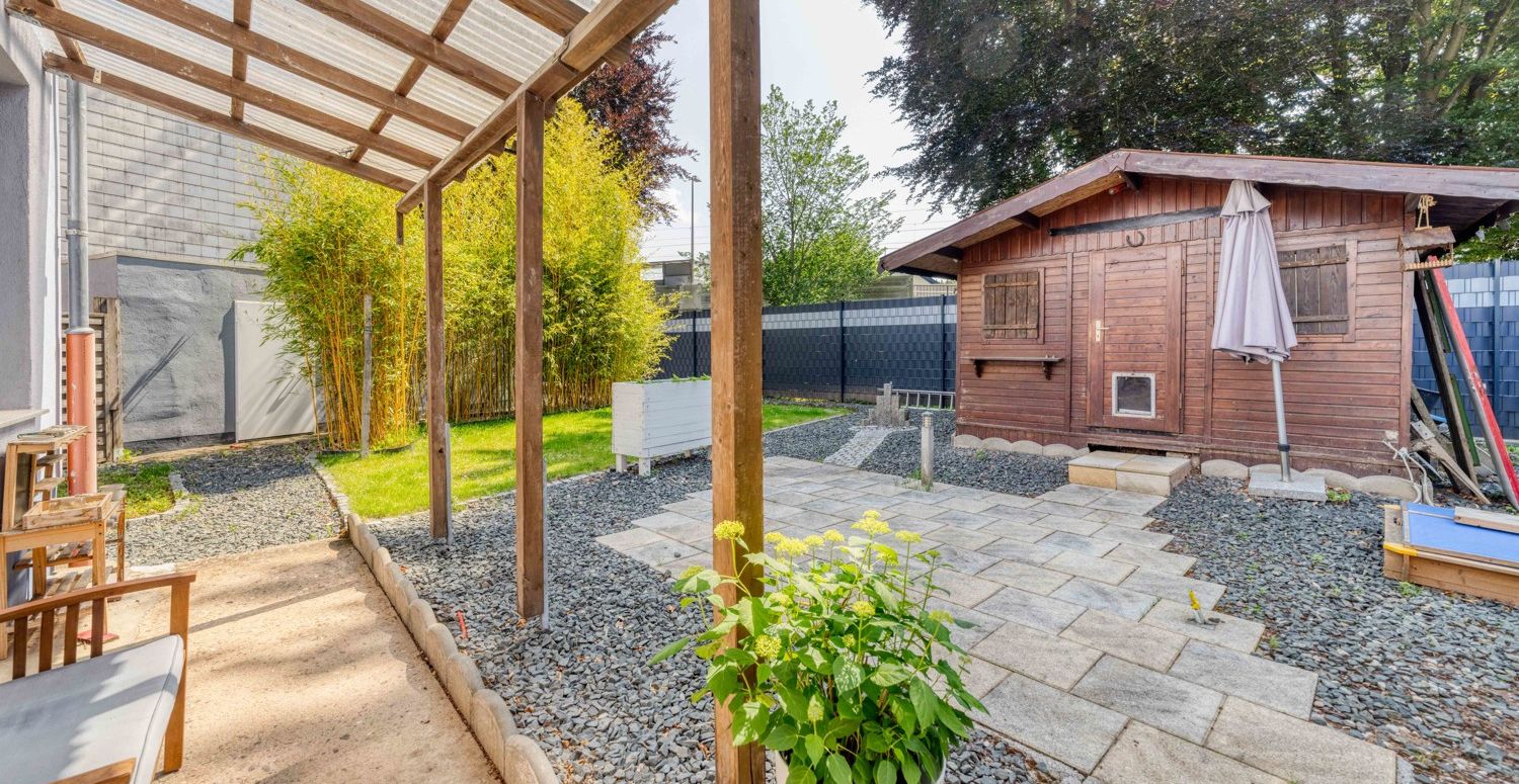 Überdachte Terrasse