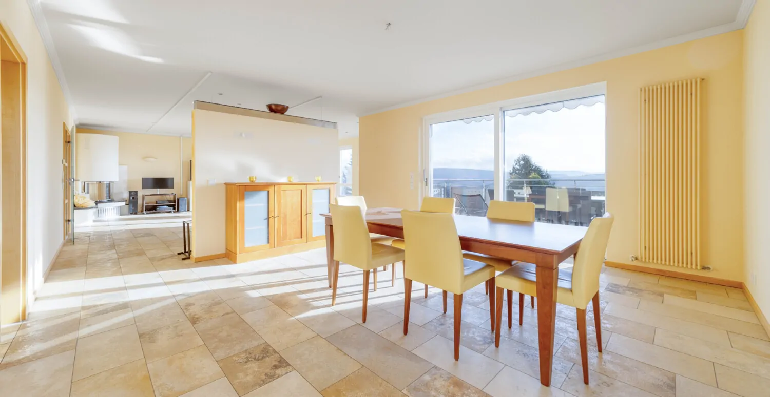 EG: Essbereich mit Ausblick