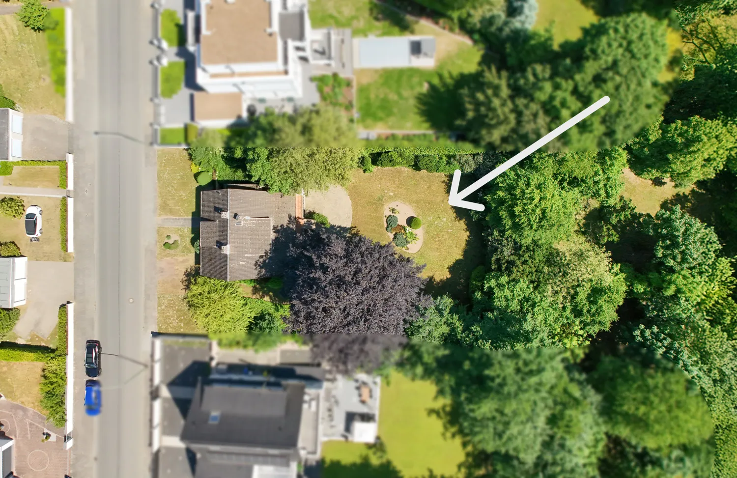 Luftbild Grundstück