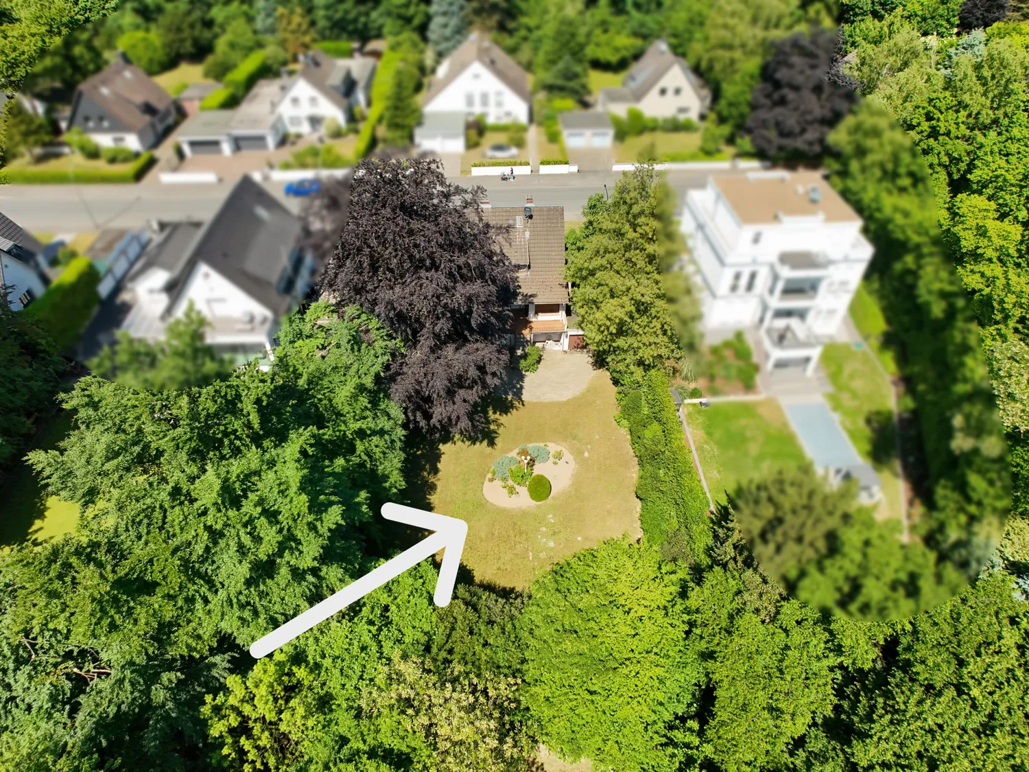 Luftbild Grundstück