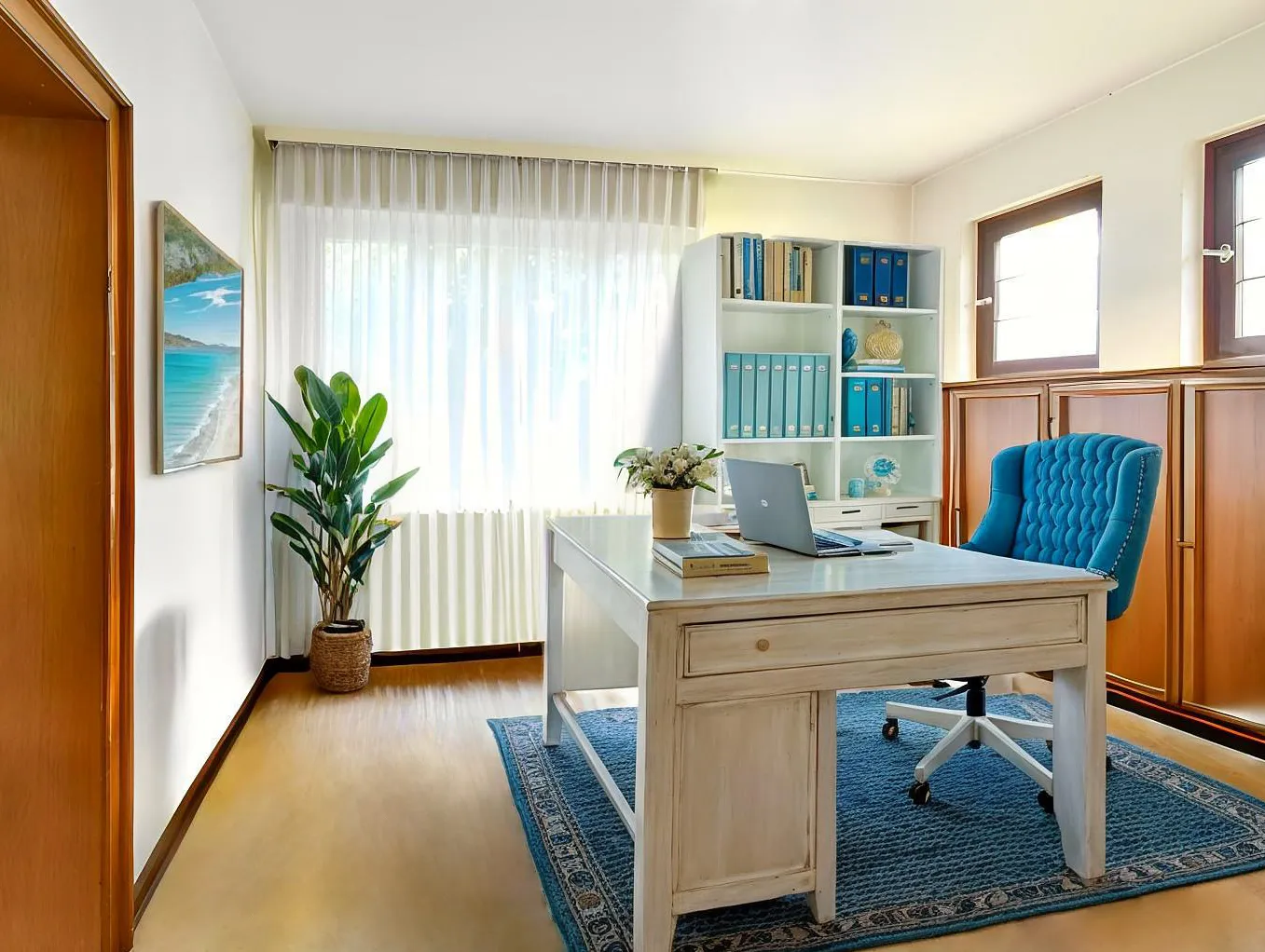 Büro Erdgeschoss illustriert