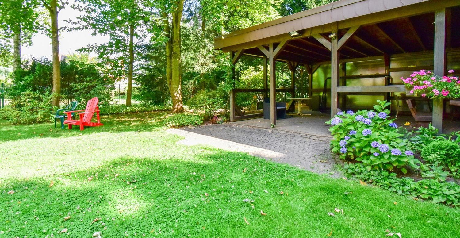 Überdachter Grillplatz