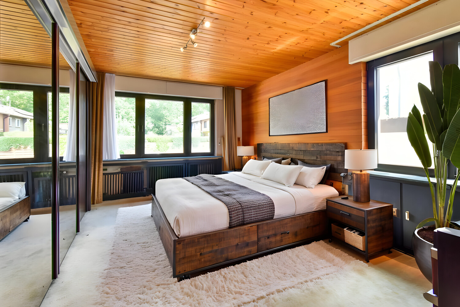 Schlafzimmer illustriert  Erdgeschoss