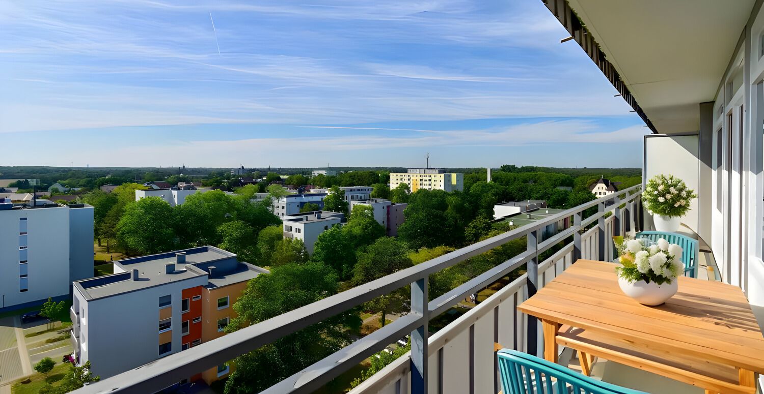 Balkon illustriert