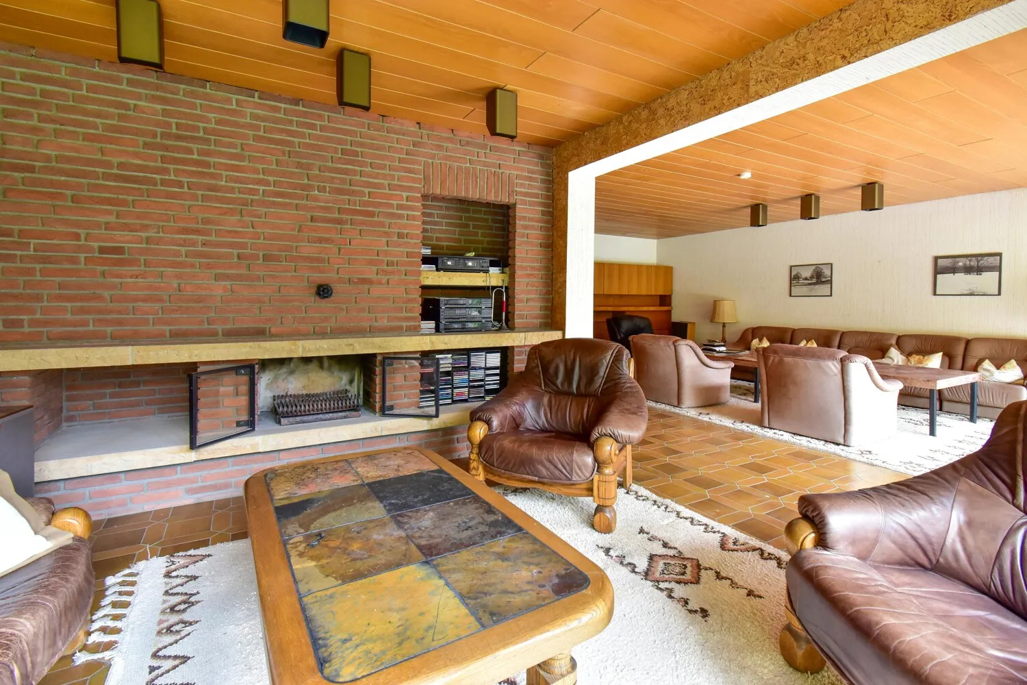 Kaminzimmer Erdgeschoss