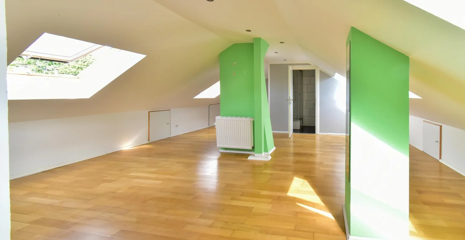 Ausgebautes Dachgeschoß