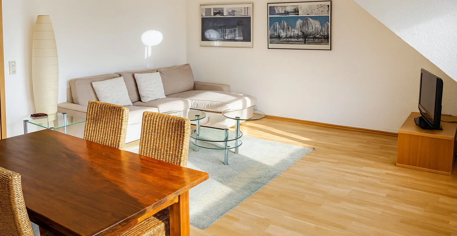 Wohnzimmer-und Esszimmer