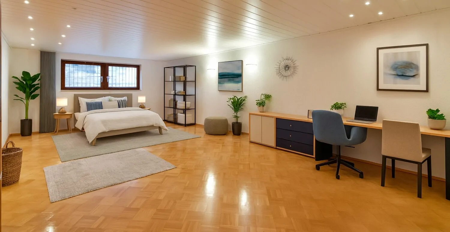 Nutzfläche Keller illustriert