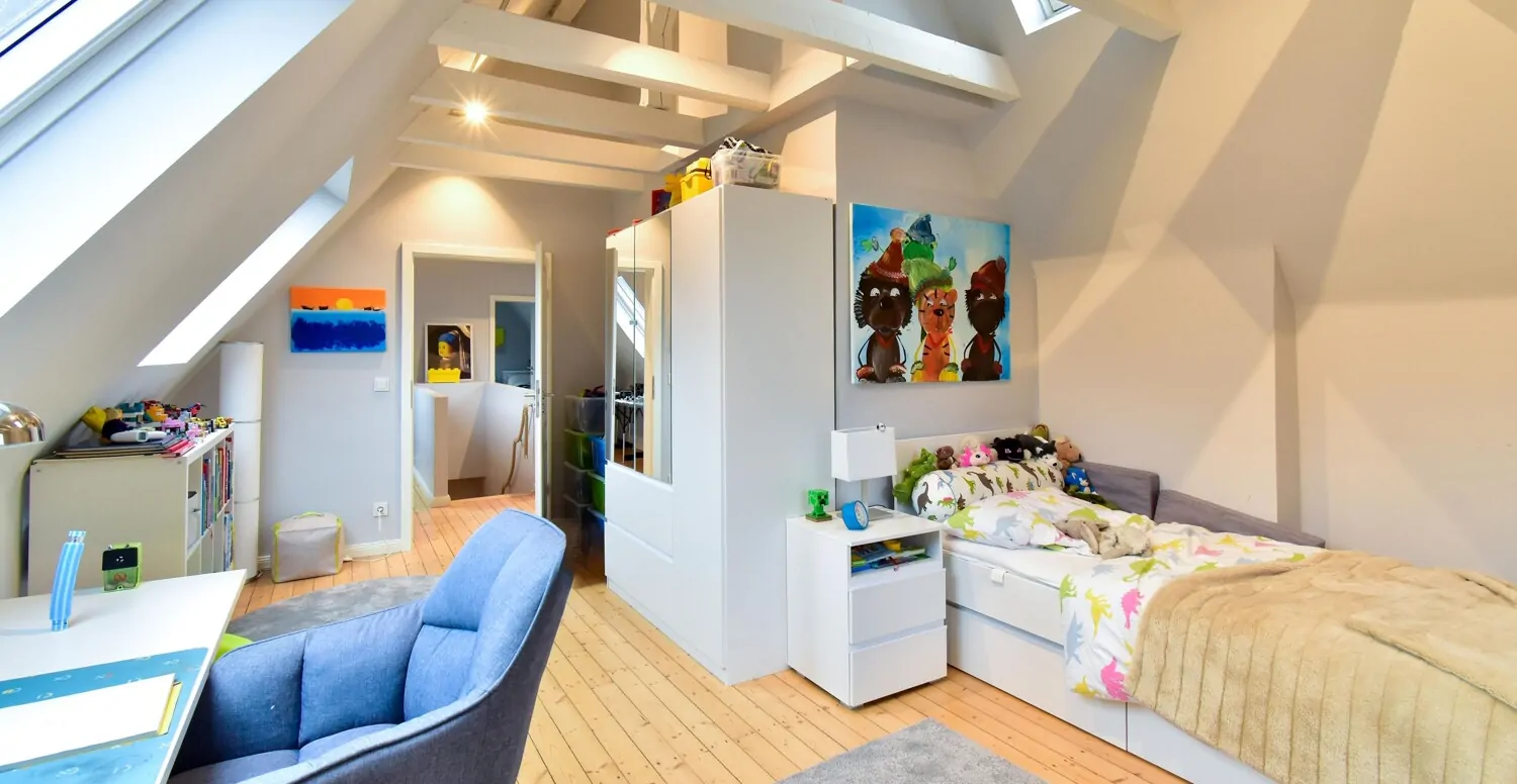 Kinderzimmer Dachgeschoss