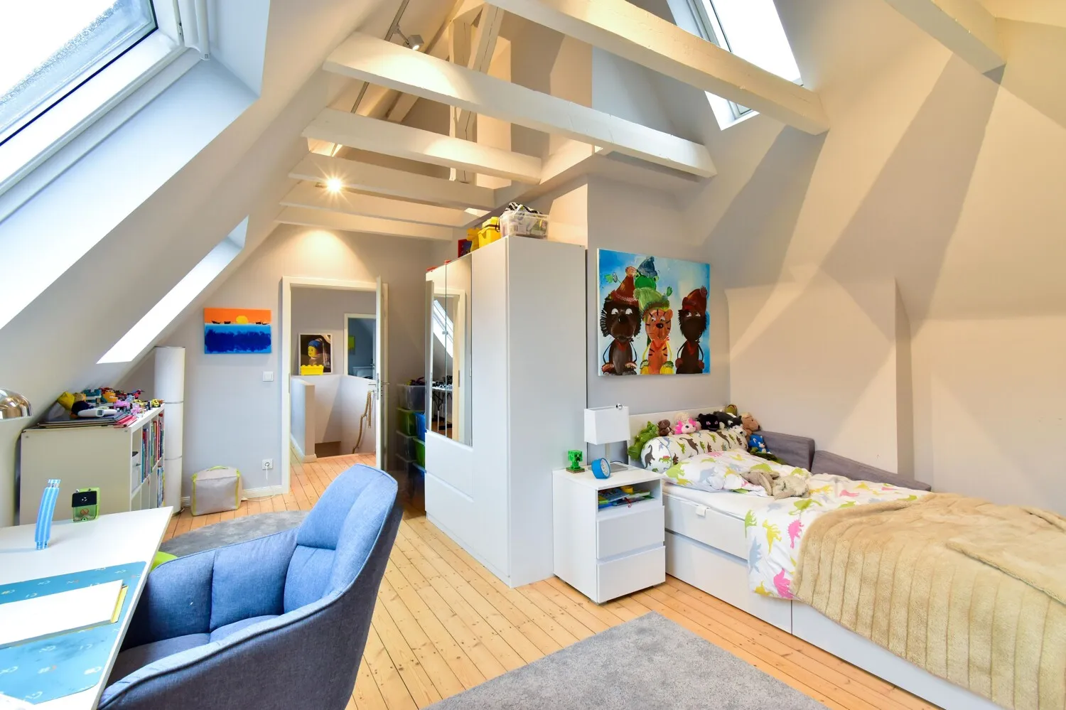 Kinderzimmer Dachgeschoss