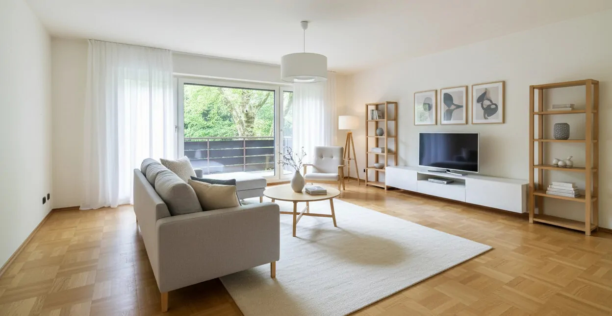 Wohnzimmer illustriert