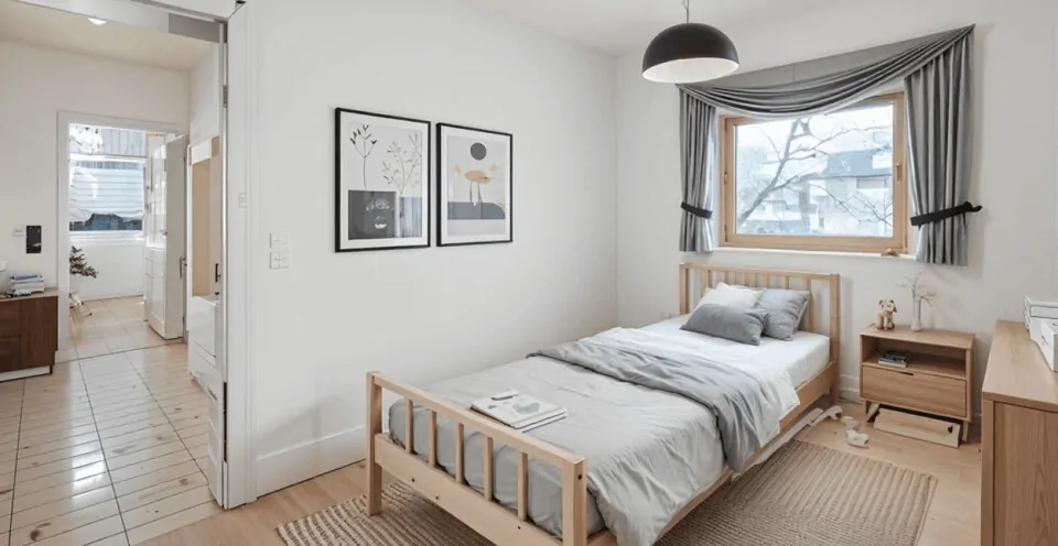 Weiteres Kinderzimmer illustriert