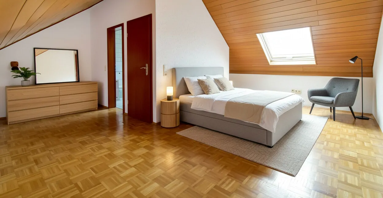 Studio oben illustriert