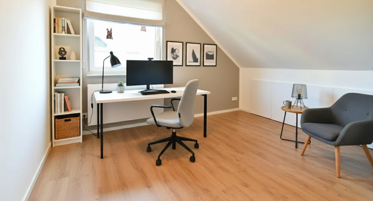 Büro Obergeschoss illustriert