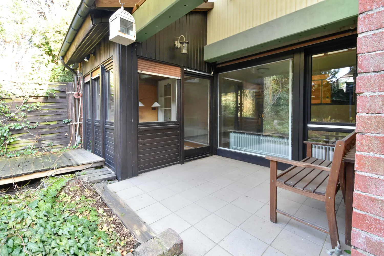 Überdachte Terrasse