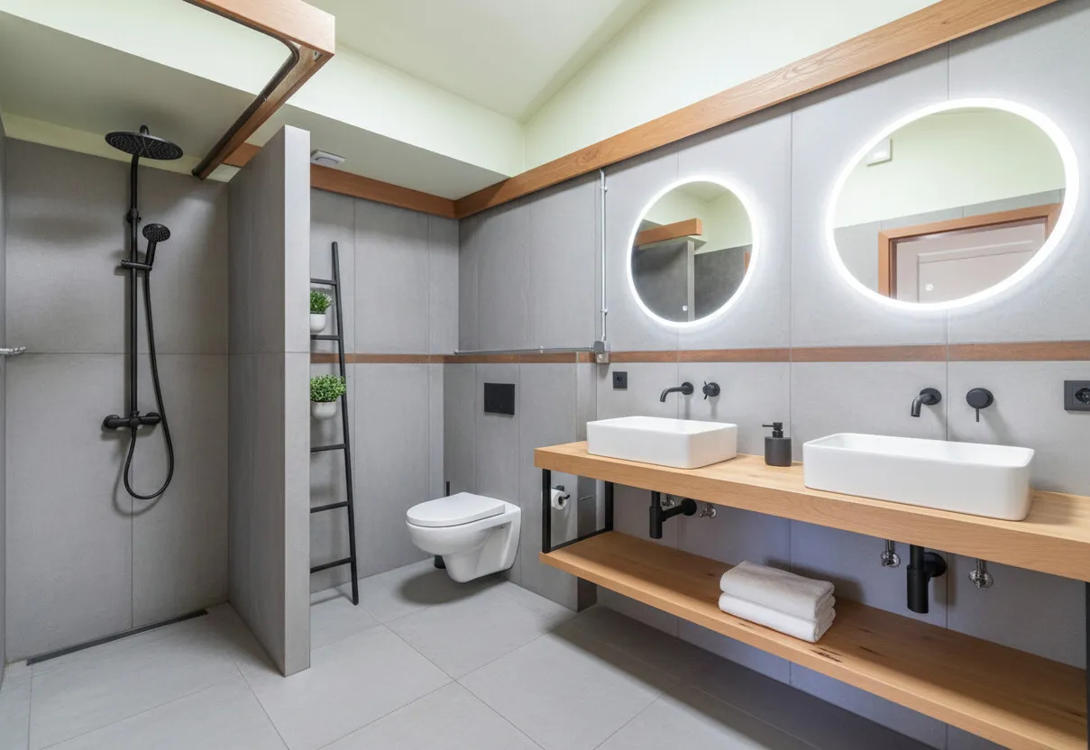 Badezimmer illustriert