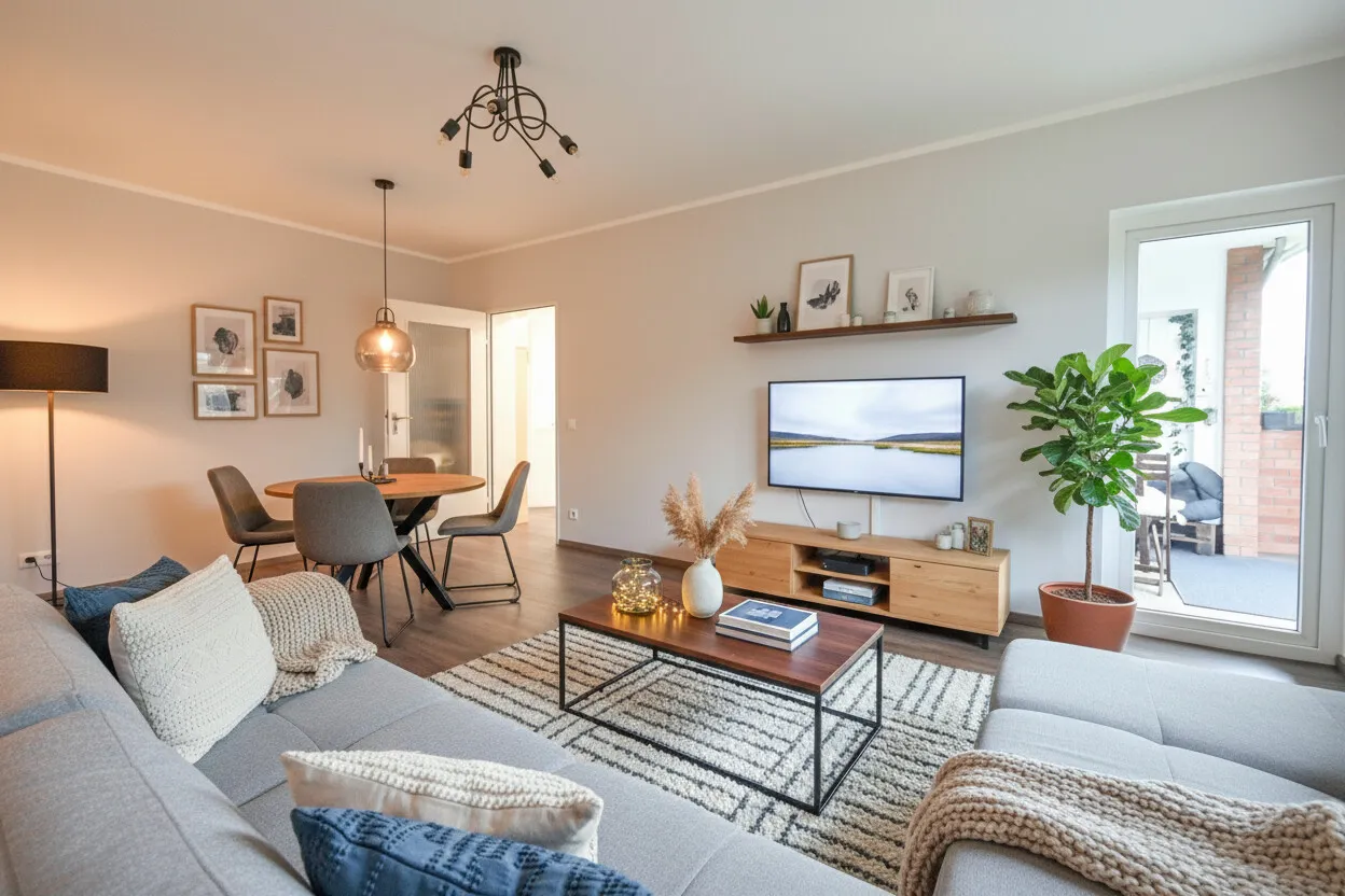 Ein Zuhause mit Zukunft: gepflegte 3,5-Zi-Wohnung im 1. OG mit Balkon & langfristiger Flexibilität