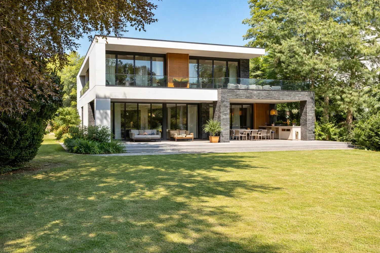 Illustrierter möglicher Neubau