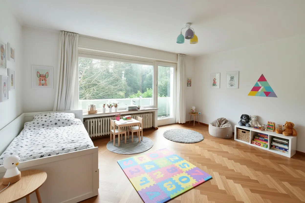 Kinderzimmer illustriert