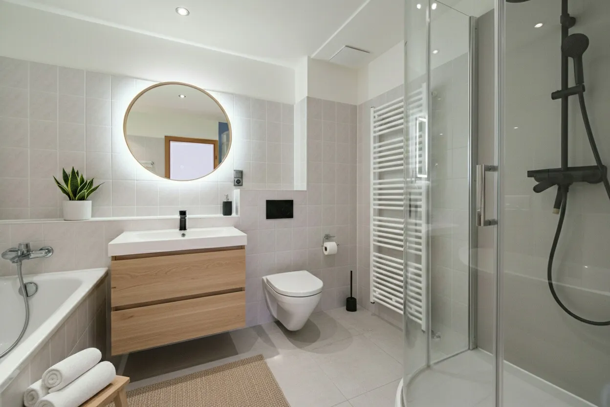 Badezimmer illustriert