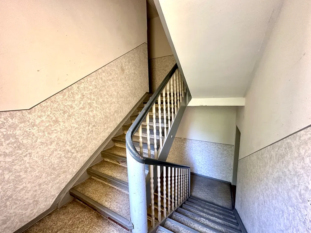 original erhaltenes Treppenhaus