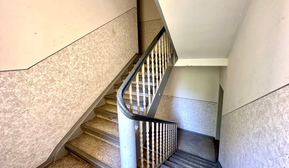 original erhaltenes Treppenhaus