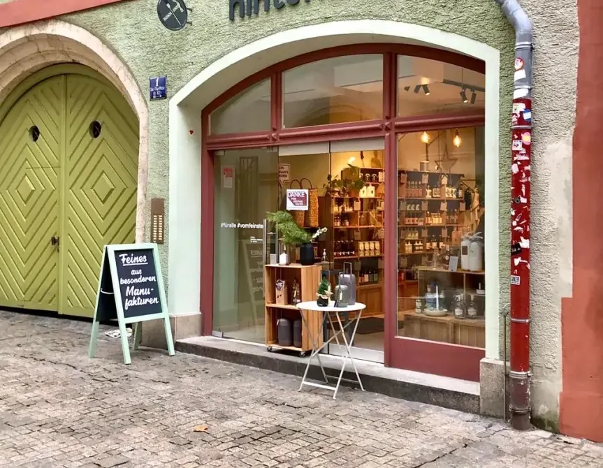 Ladengeschäft "Hinterland"