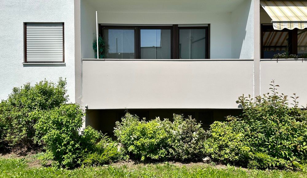 sonniger Balkon