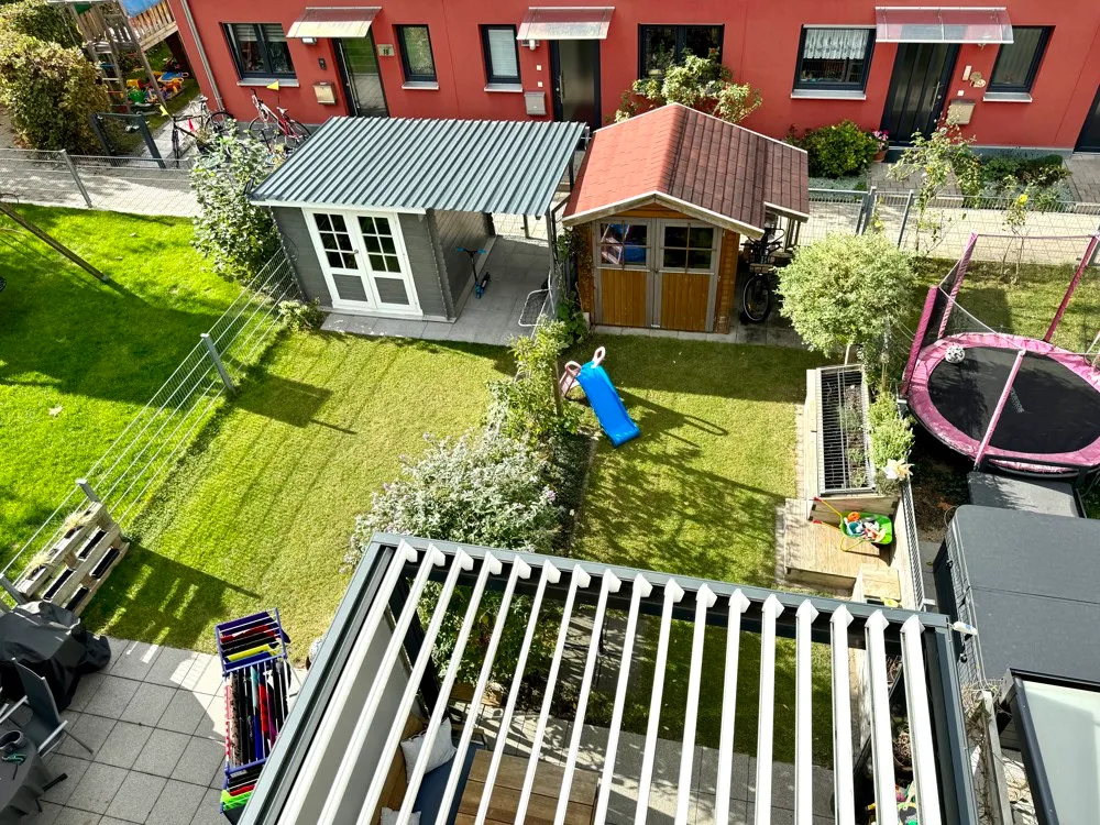 Blick von der Dachterrasse