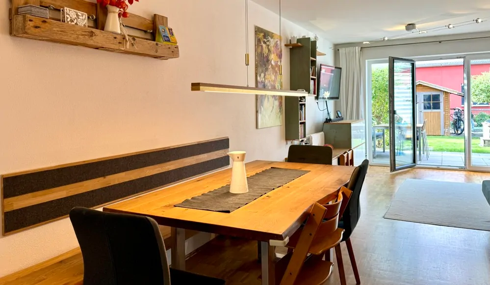 gemütlicher Essbereich für die Familie
