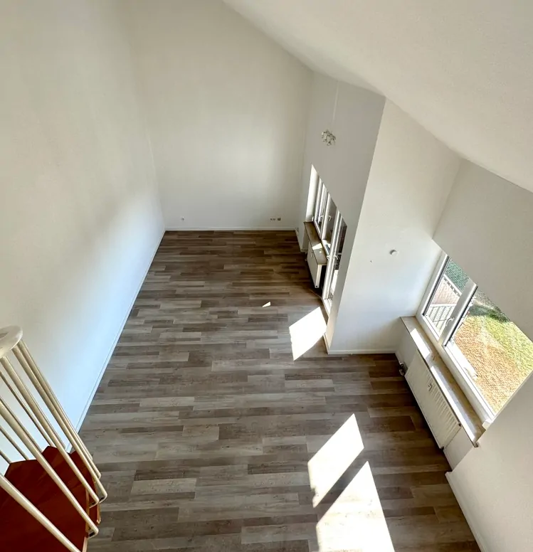 Blick auf Wohnebene 1