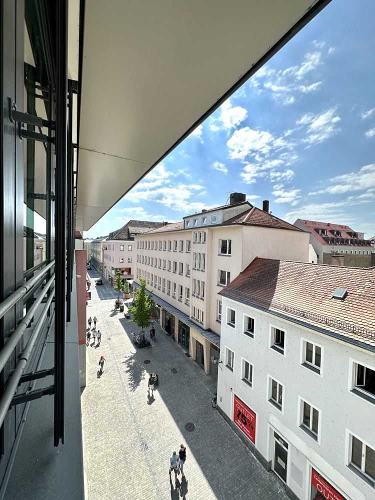 schöne Aussicht auf die Königsstraße