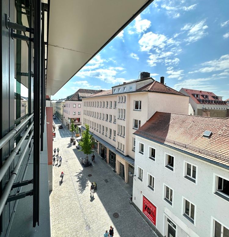 schöne Aussicht auf die Königsstraße