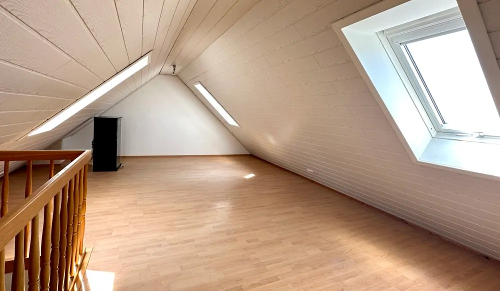 ausgebautes Dachstudio