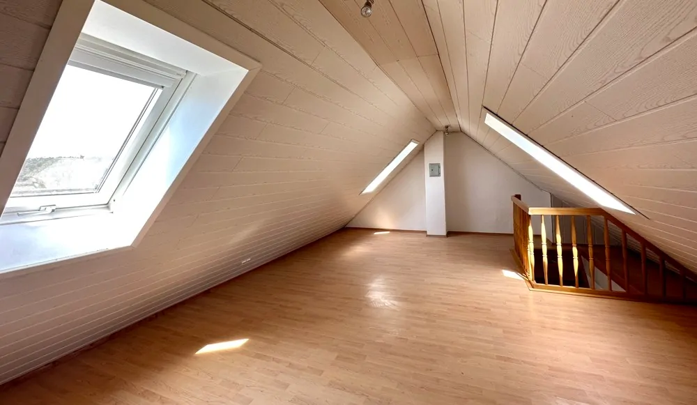 ausgebautes Dachstudio